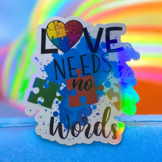 Sticker - Love Needs No Words