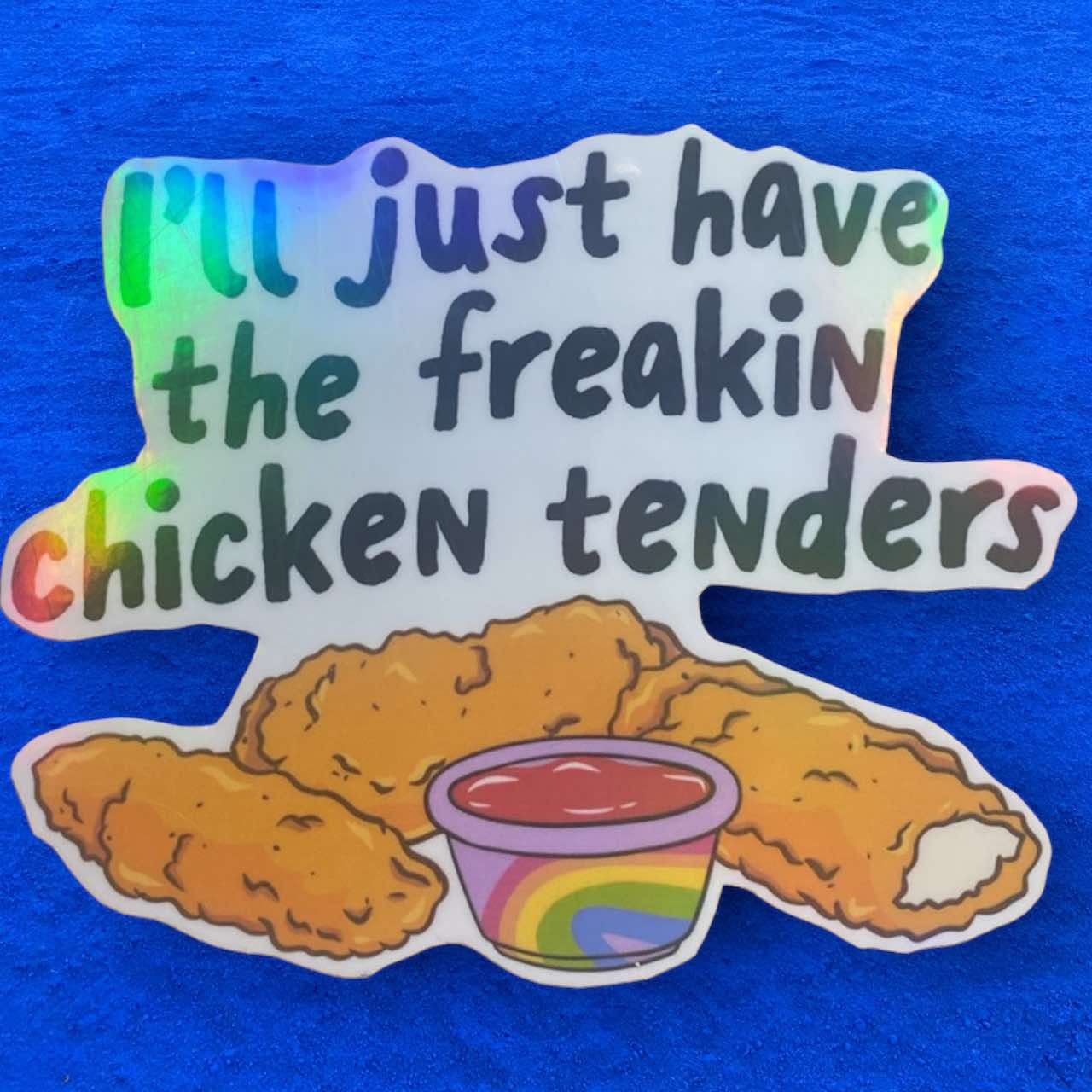 Sticker - Chicken Tenders