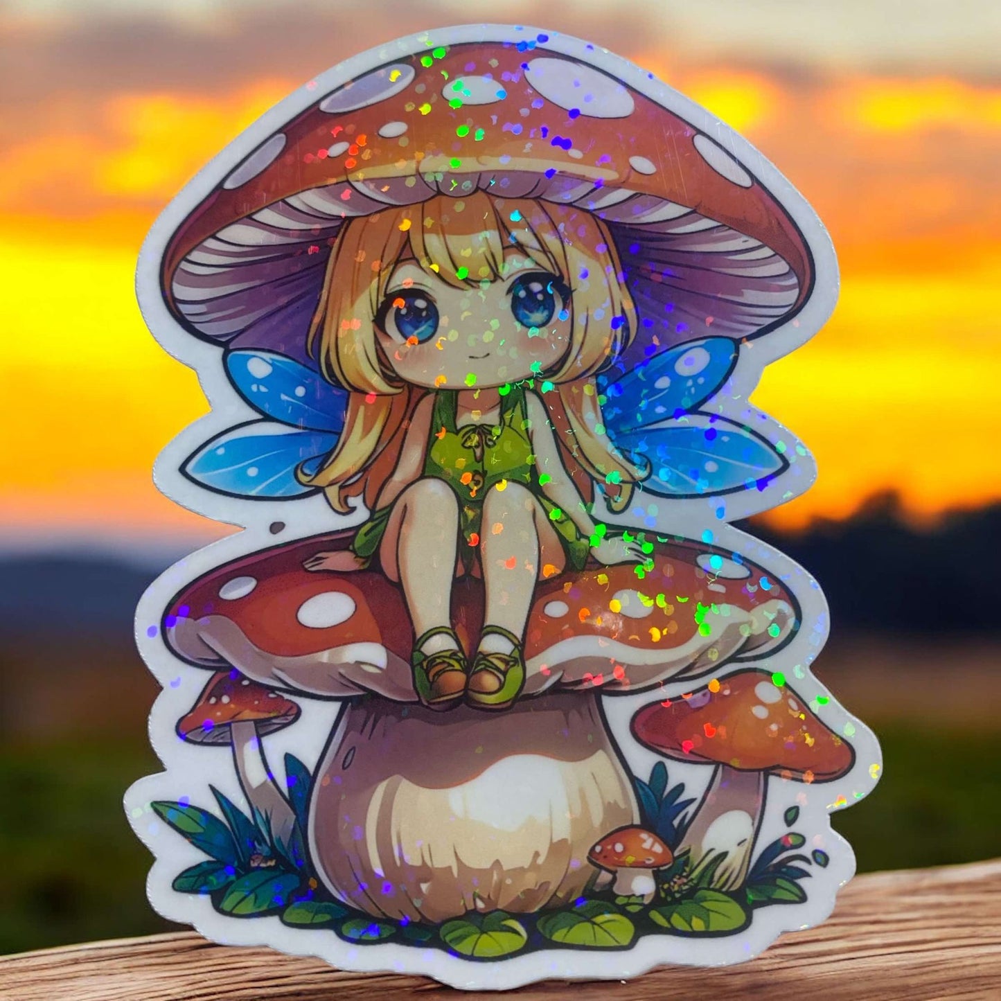 Sticker - Mushroom Fairy