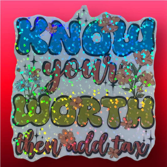 Sticker - Know Your Worth