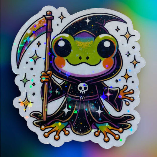 Sticker - Reaper Frog