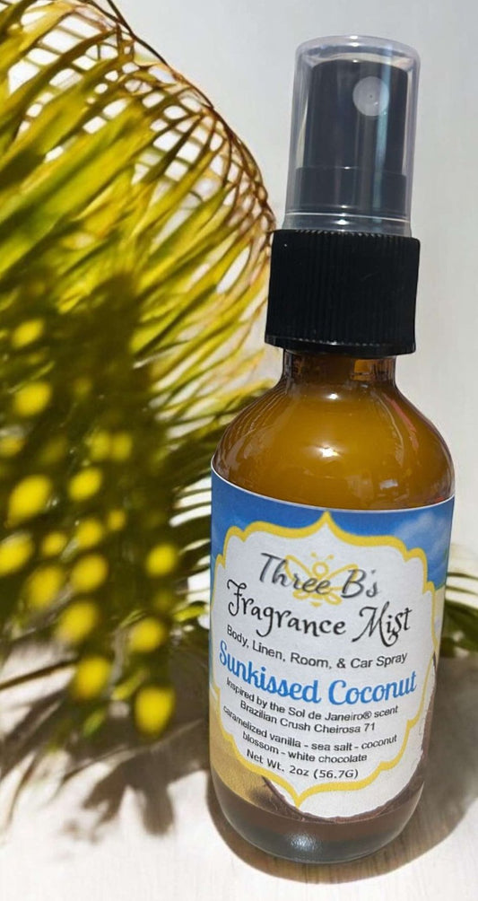 Sunkissed Coconut - 2oz Fragrance Mist