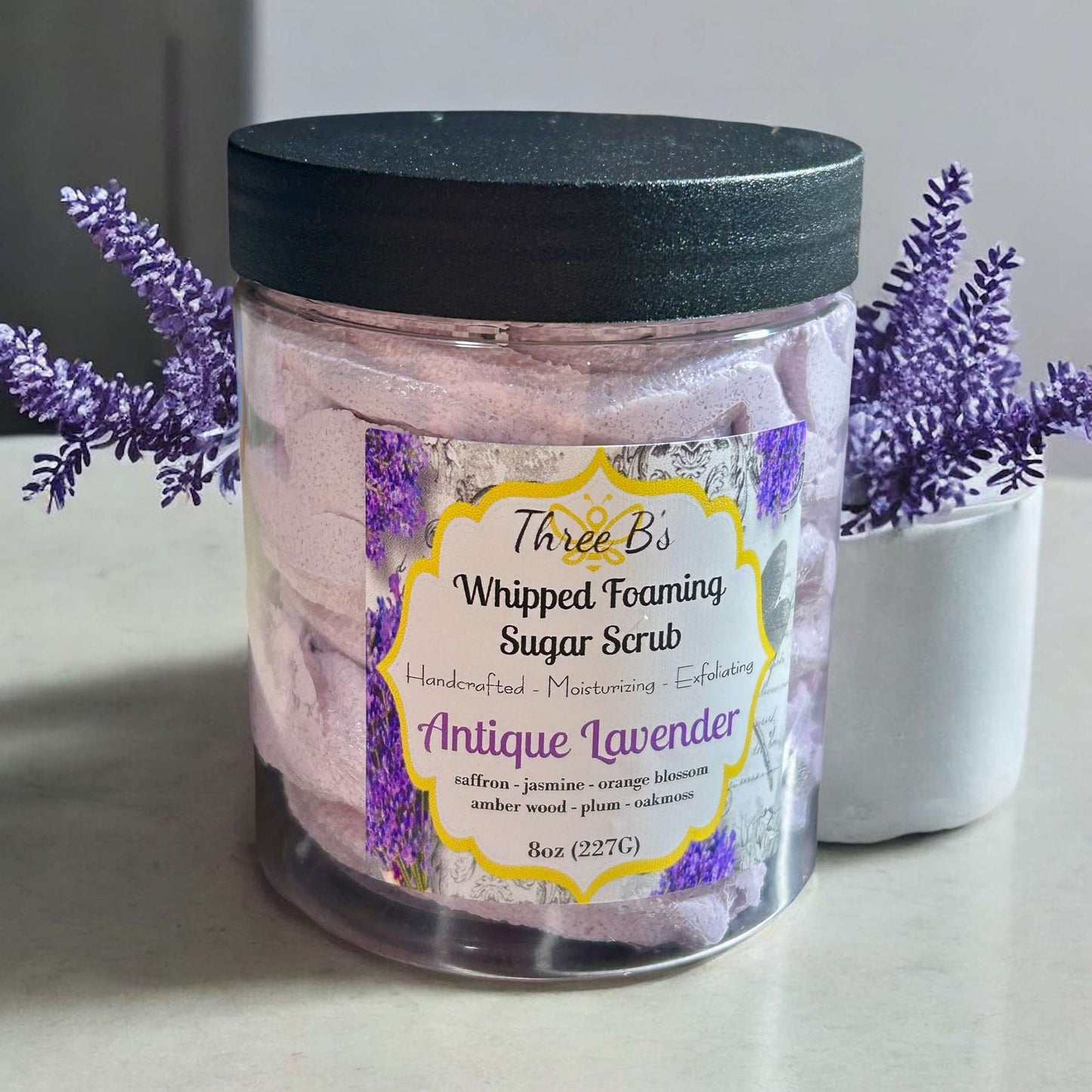 Antique Lavender - Whipped Foaming Sugar Scrub