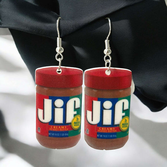 Peanut Butter Flatback - Novelty Earring