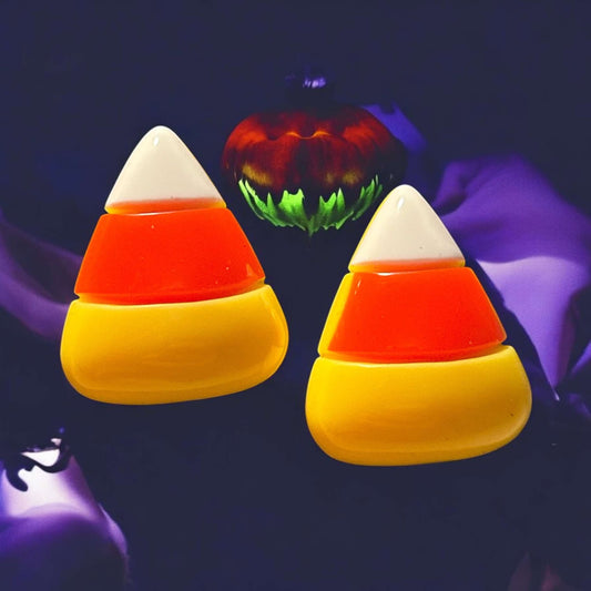 Candy Corn Stud - Novelty Earring
