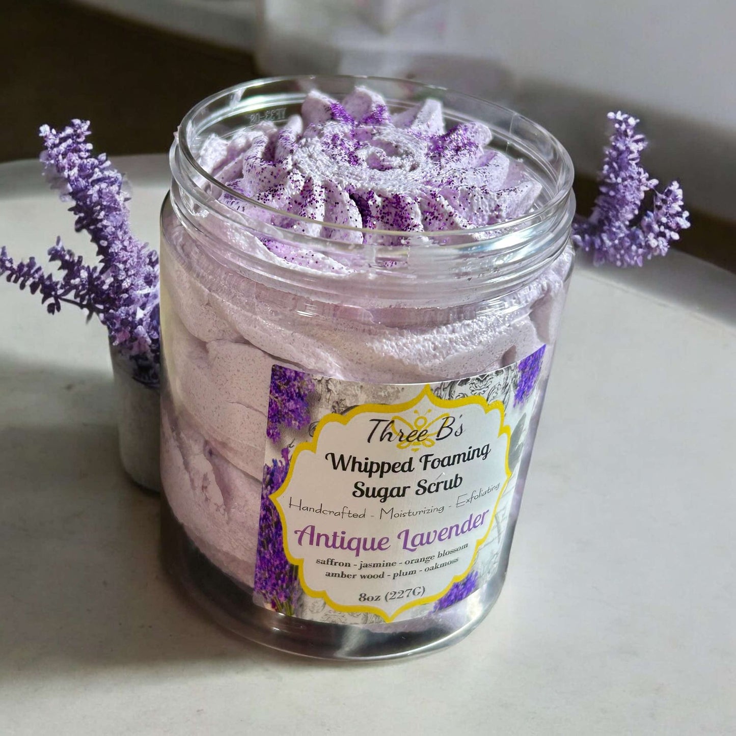 Antique Lavender - Whipped Foaming Sugar Scrub