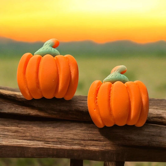 Pumpkin Stud - Novelty Earring