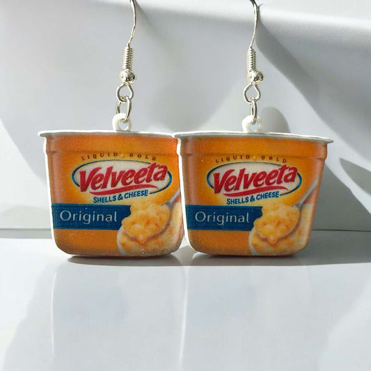 Mac-A-Cheese Flatback - Novelty Earring