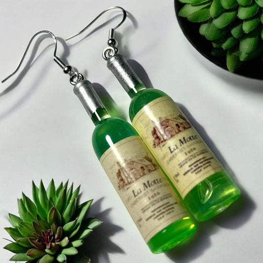 Wine Green - Novelty Earring
