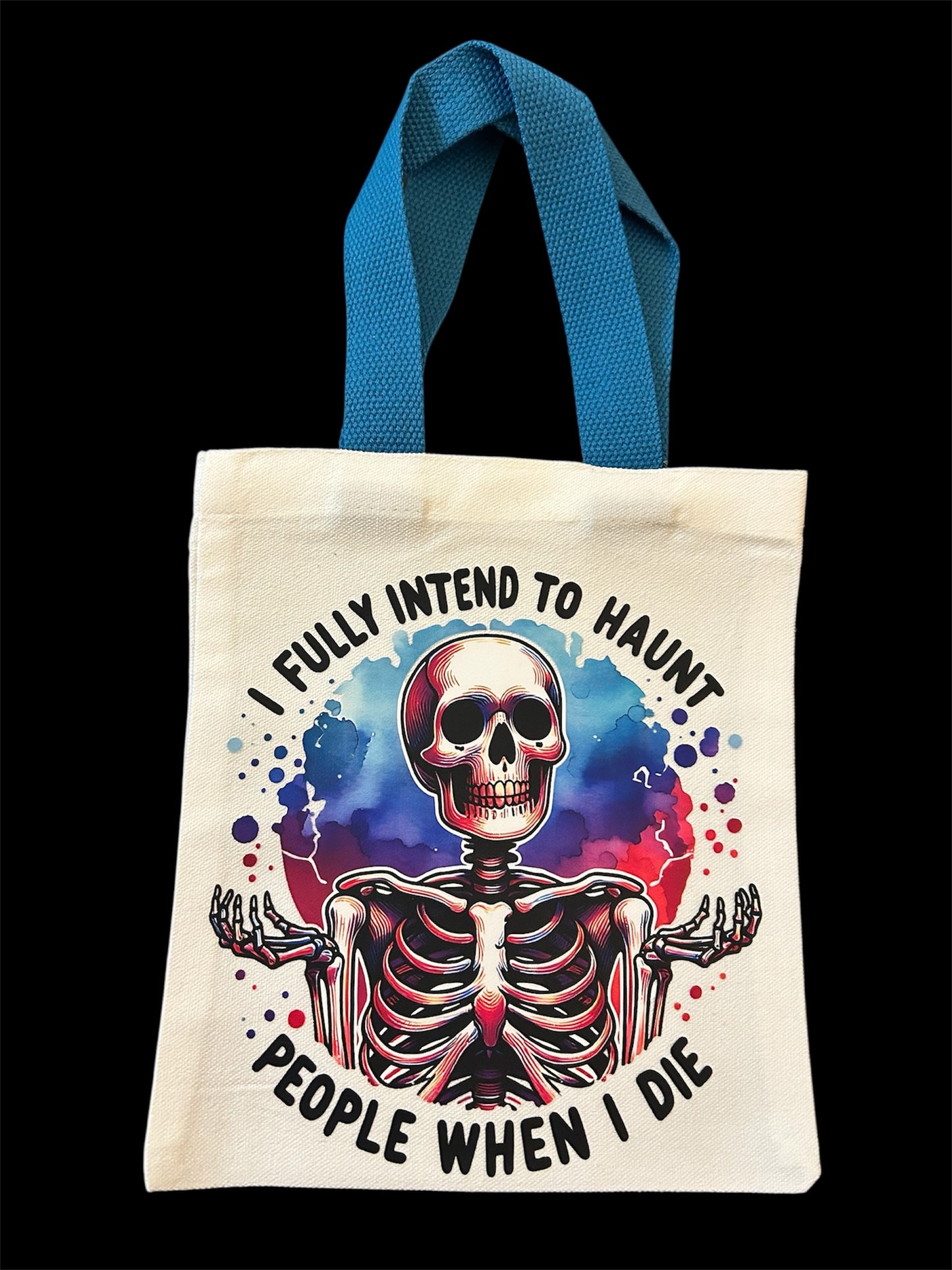 Tote Bag - Haunt People Skeleton
