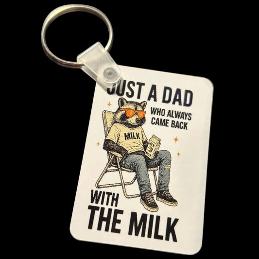 Printed Keychain - The Milk
