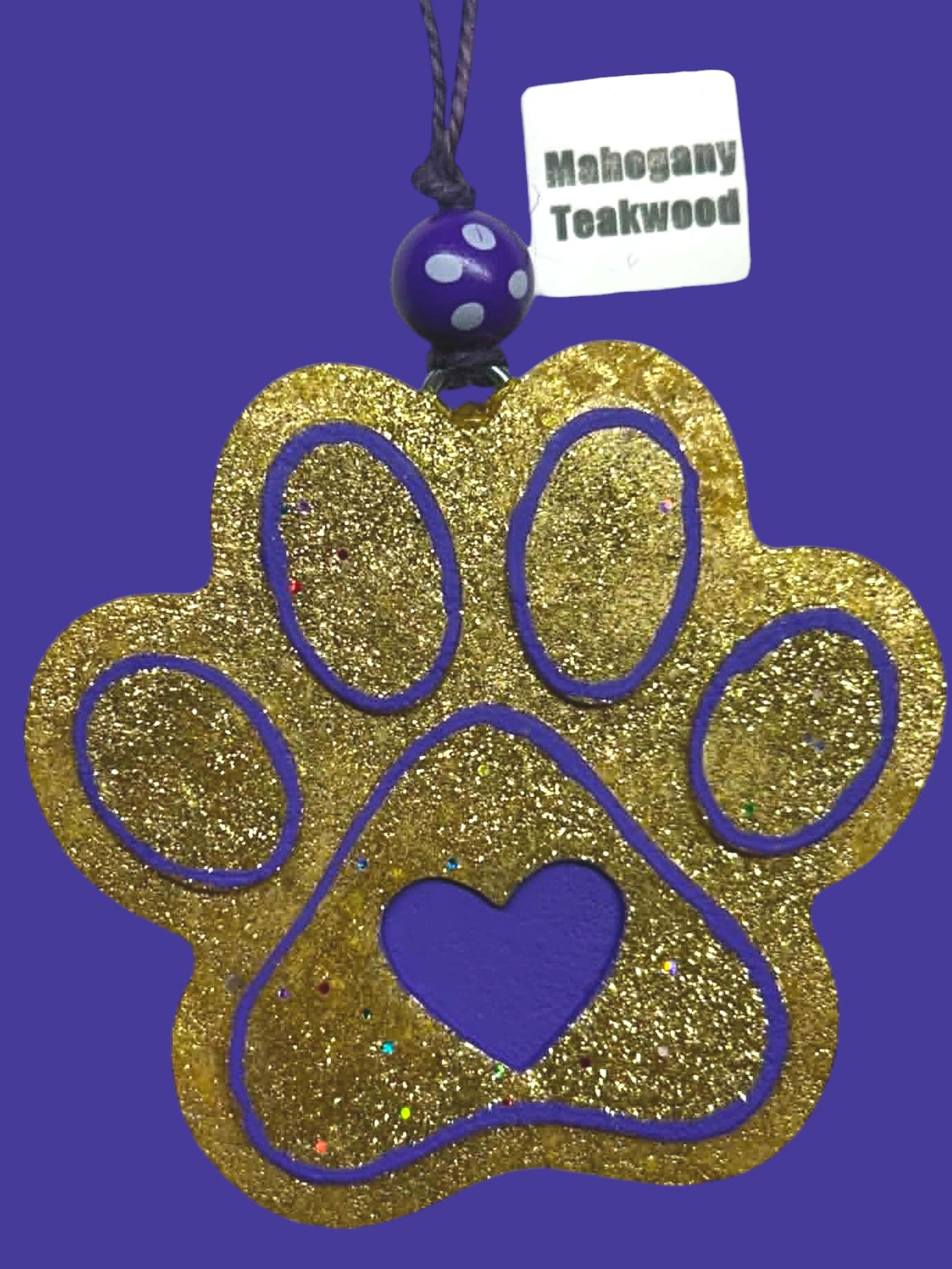 Mahogany Teakwood - Car Freshie