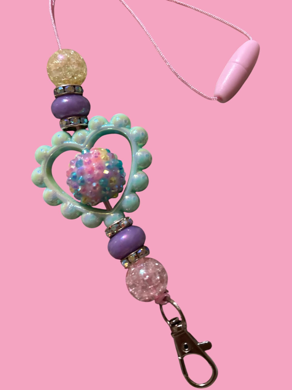 Car Freshie Hanger - Bows & Hearts