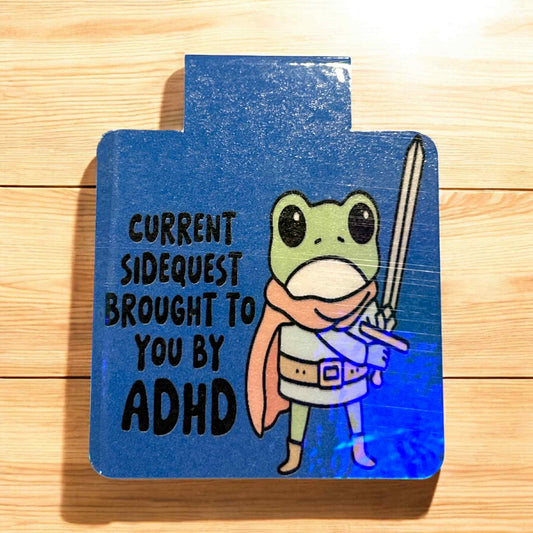 Magnetic Bookmark - ADHD Frog