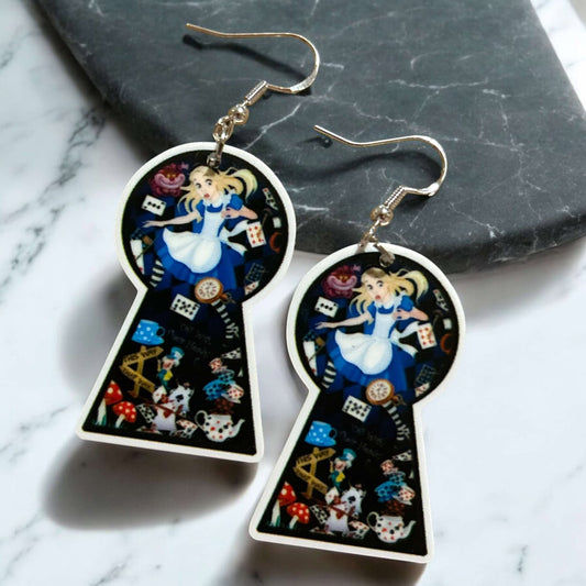 Alice Keyhole - Novelty Earring