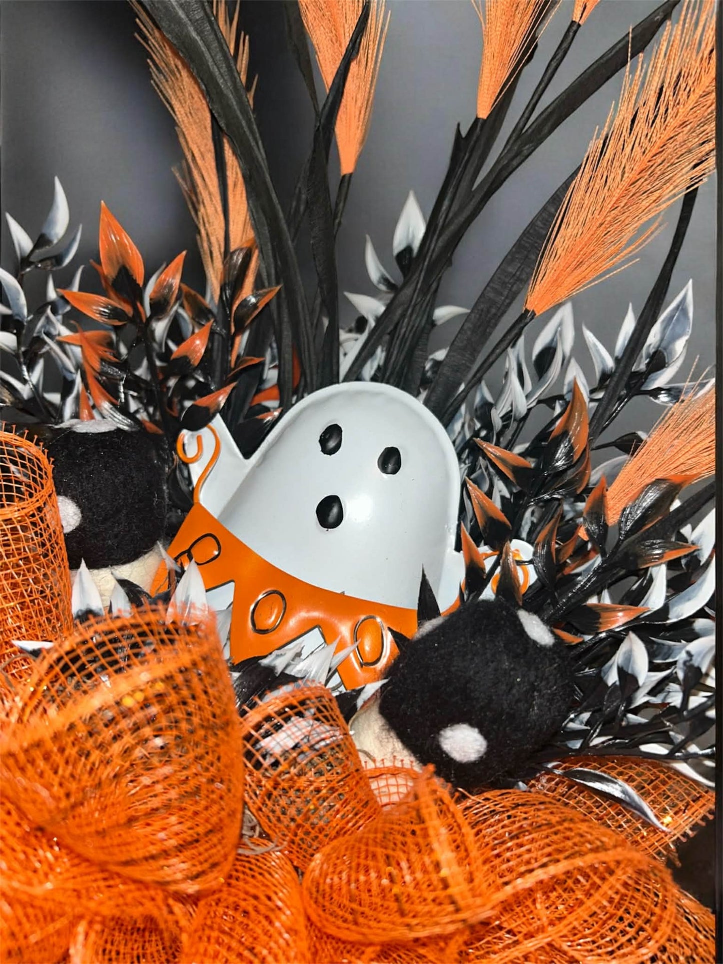 Black Pumpkin Ghost