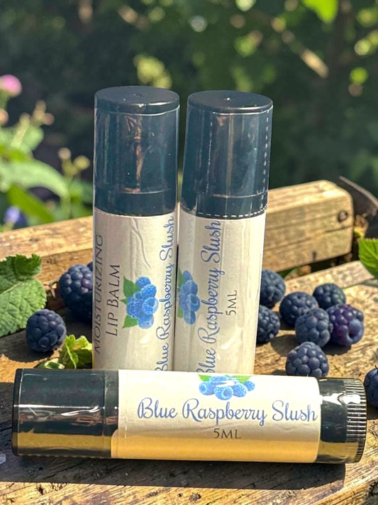 Moisturizing Lip Balm - Blue Raspberry Slush