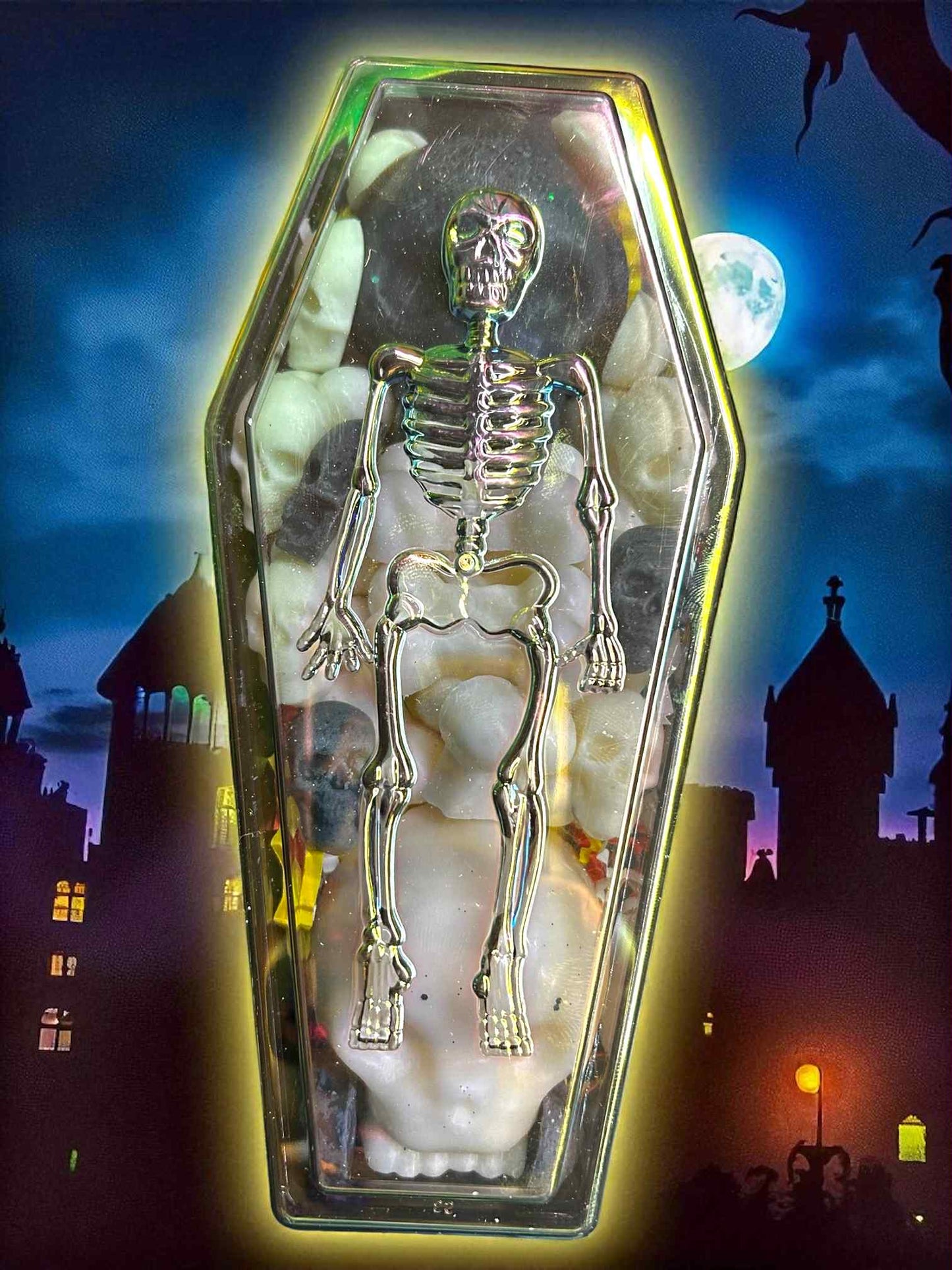 Decorative Wax Container - Butterscotch Apple Coffin