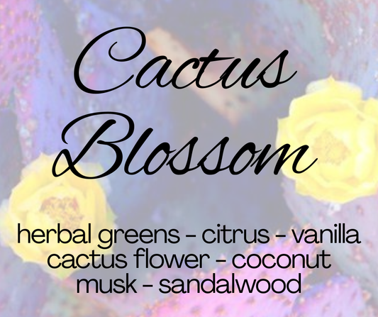 Cactus Blossom - Car Freshie
