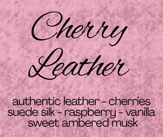 Cherry Leather - Car Freshie