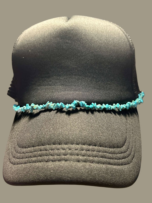 Chip Turquoise - Hat Chain