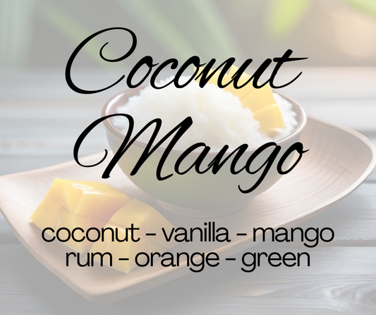 Coconut Mango - Car Freshie