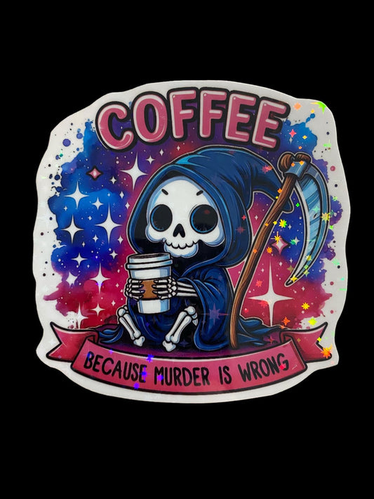 Sticker - Coffee Murder