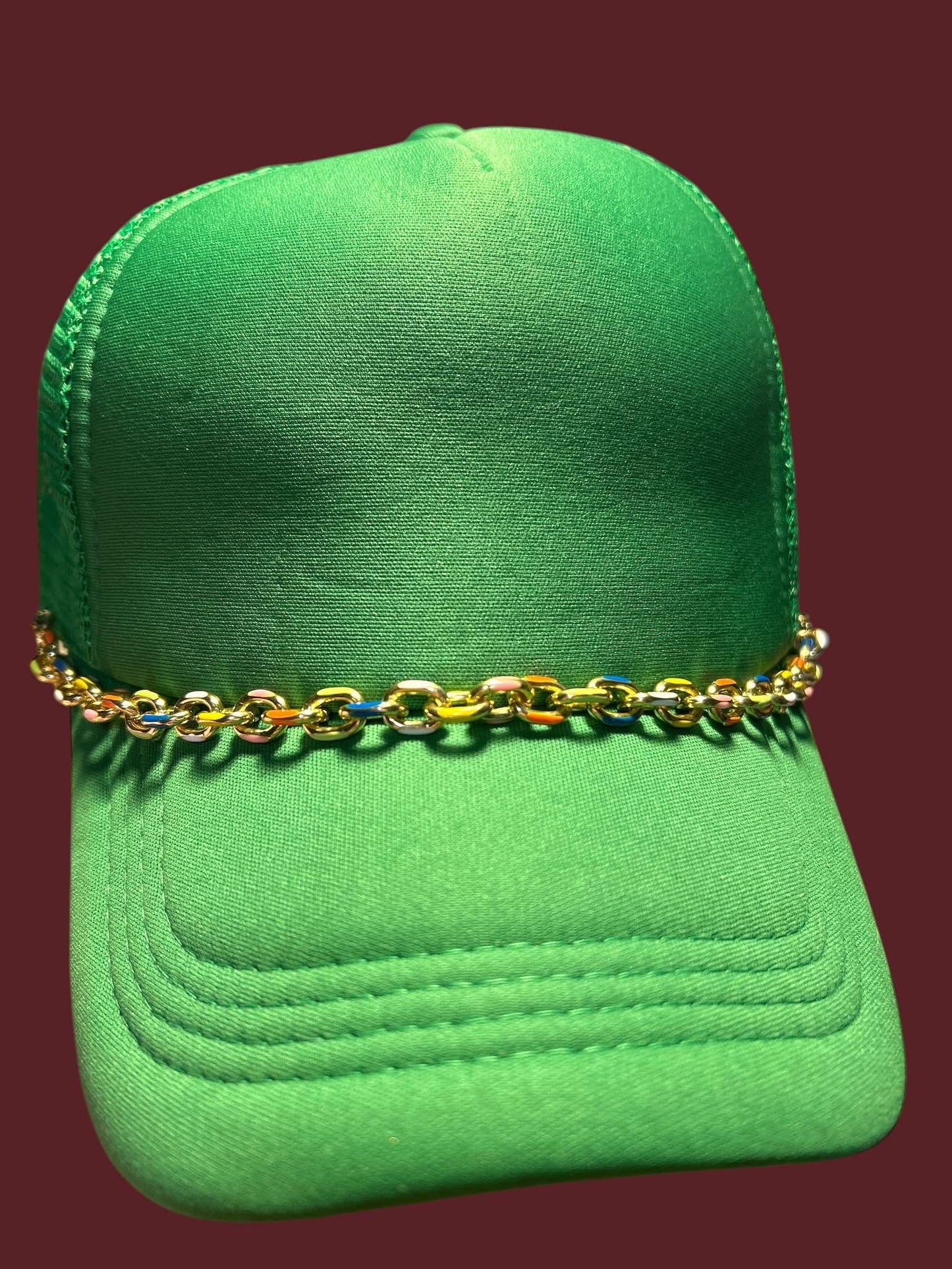 Colorful Gold - Hat Chain