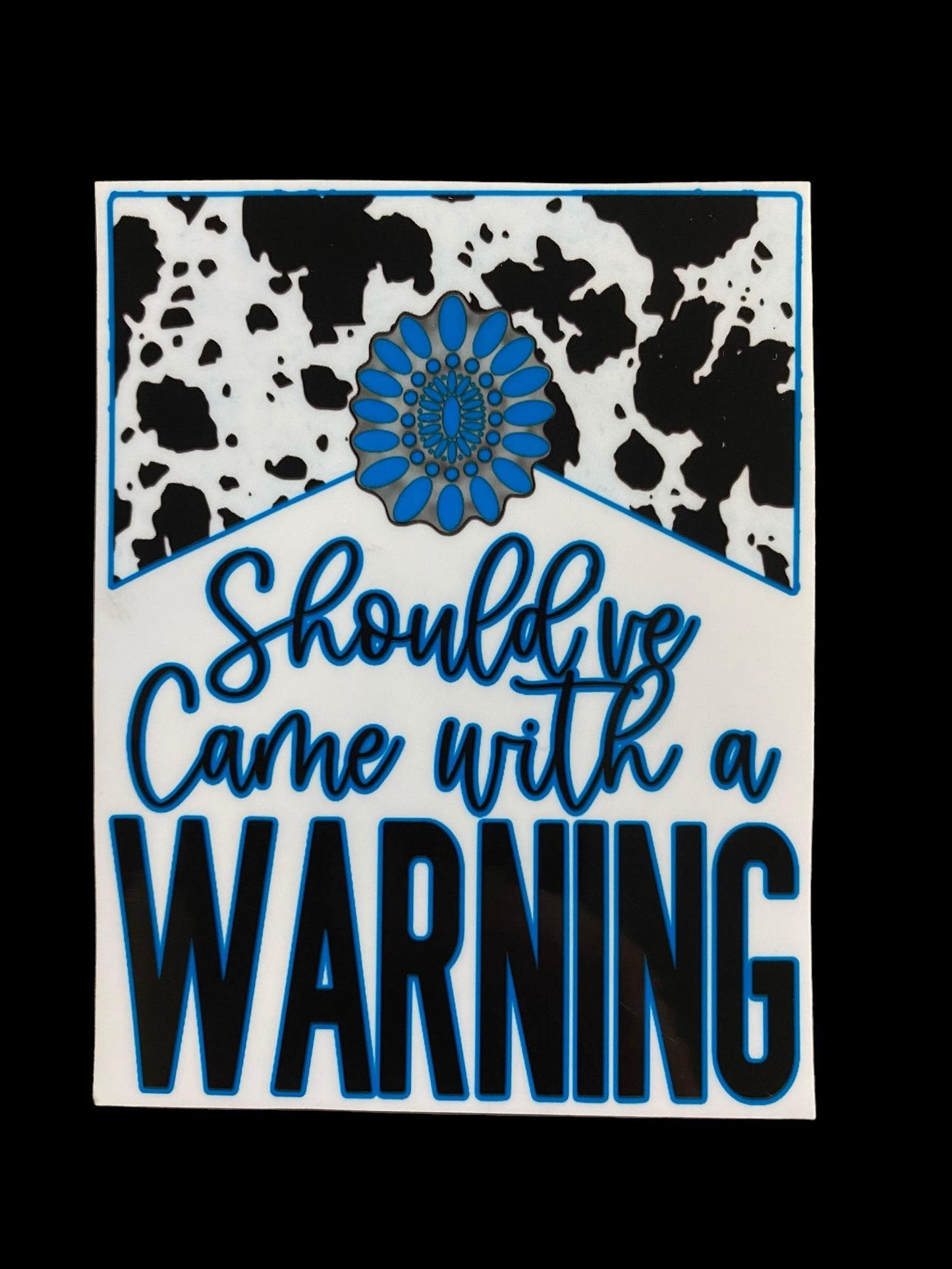 Sticker - Come With Warning