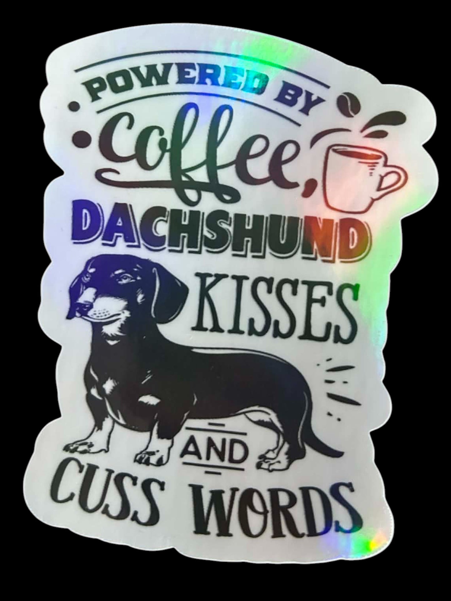 Sticker - Dachshund Kisses