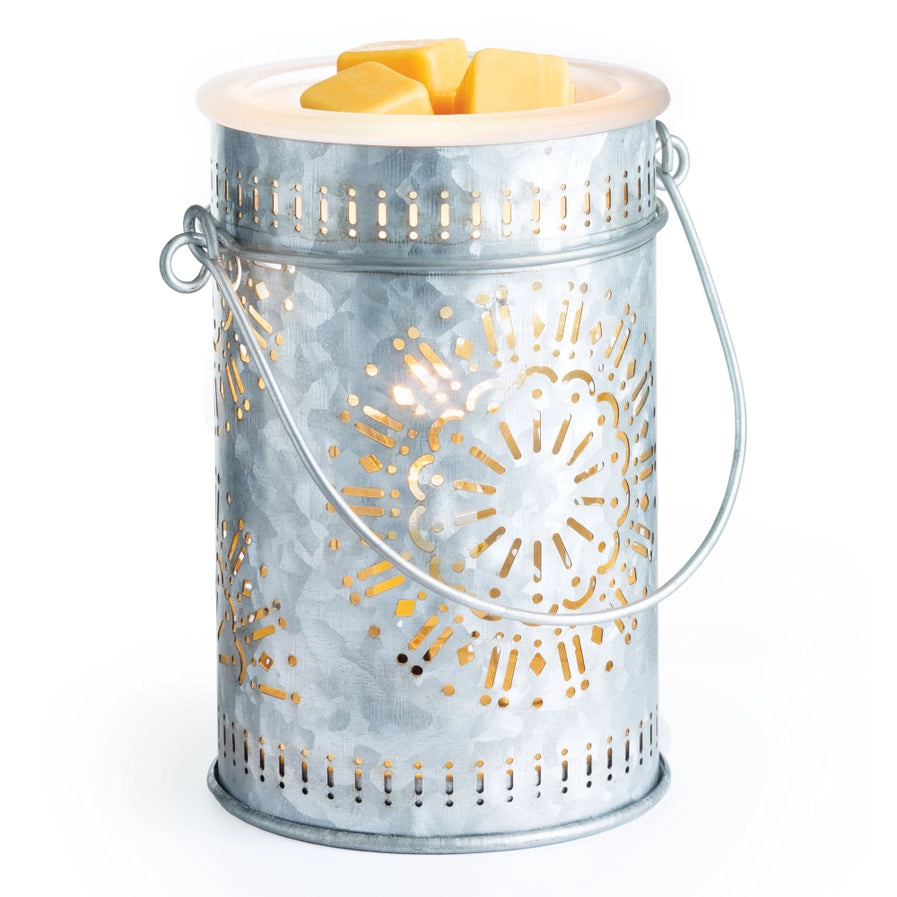 Wax Warmer - Deluxe Galvanized Tin