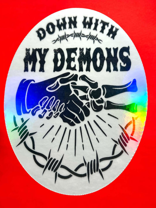 Sticker - Down With Demons