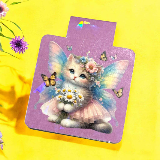 Magnetic Bookmark - Fairy Cat