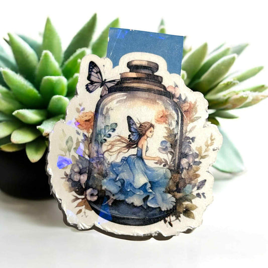 Magnetic Bookmark - Fairy Jar
