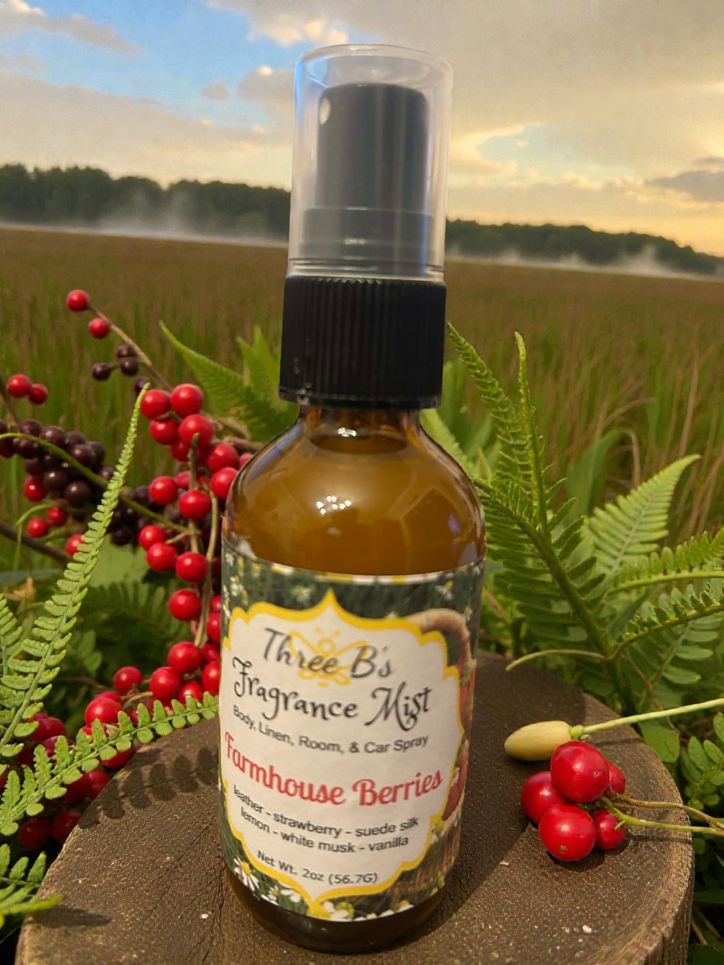 Farmhouse Berries - 4oz Fragrance Mist