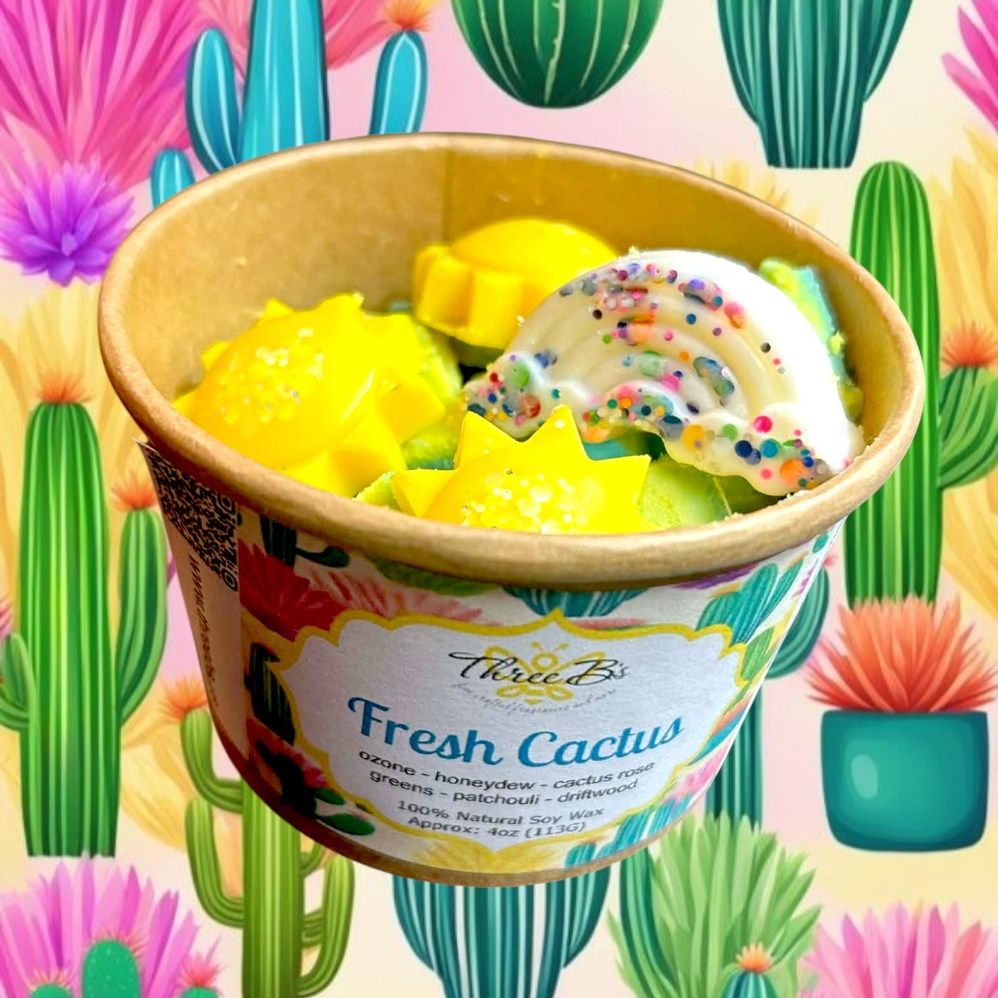Fresh Cactus - Soy Wax Melt Tub