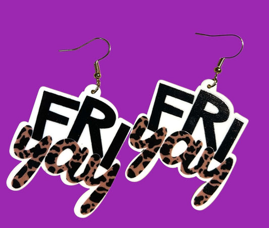 Friyay Leopard - Novelty Earring