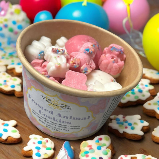 Frosted Animal Cookies - Soy Wax Tub