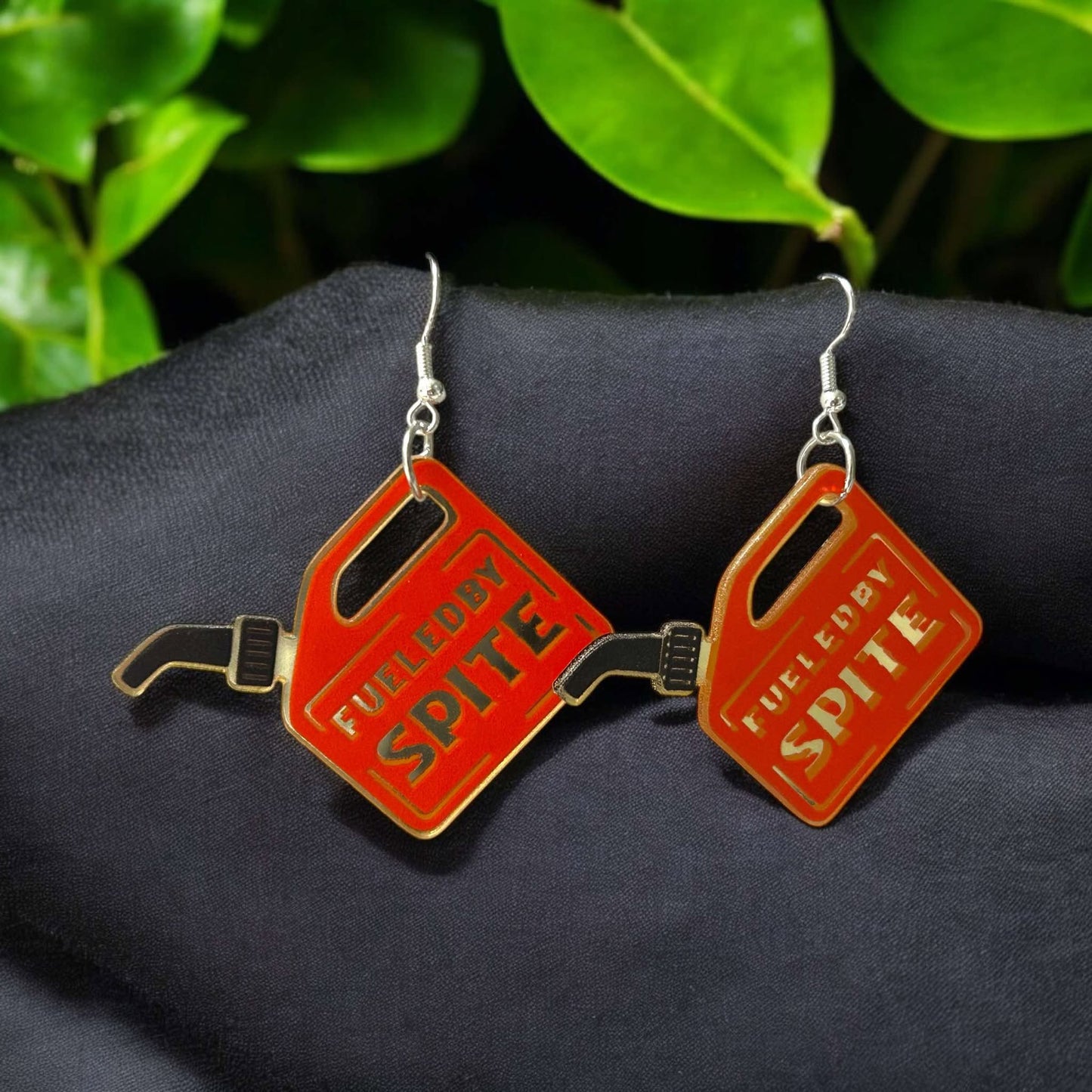 Fueled By Spite - Novelty Earring