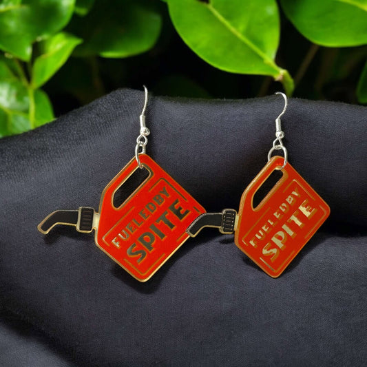 Fueled By Spite - Novelty Earring