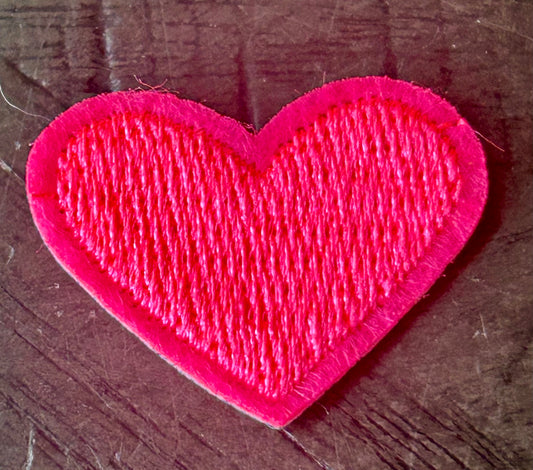 Mini Heart - Hot Pink - Patch