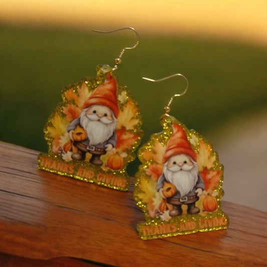 Gnome Thanks - Novelty Earring