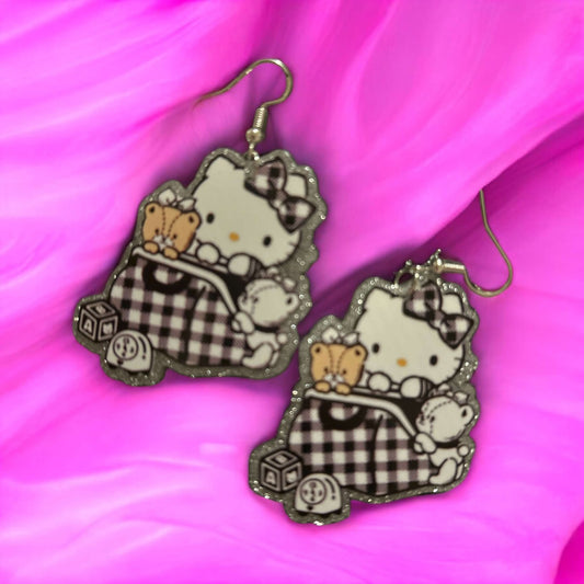 HK Purse - Novelty Earring