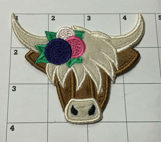 Small Highland Cow - Patch