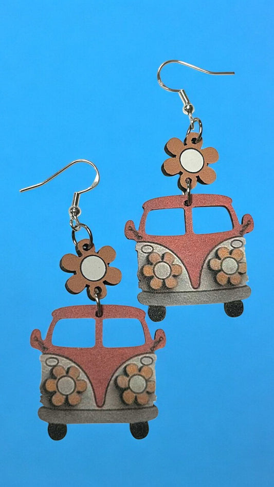 Hippie Van - Novelty Earring
