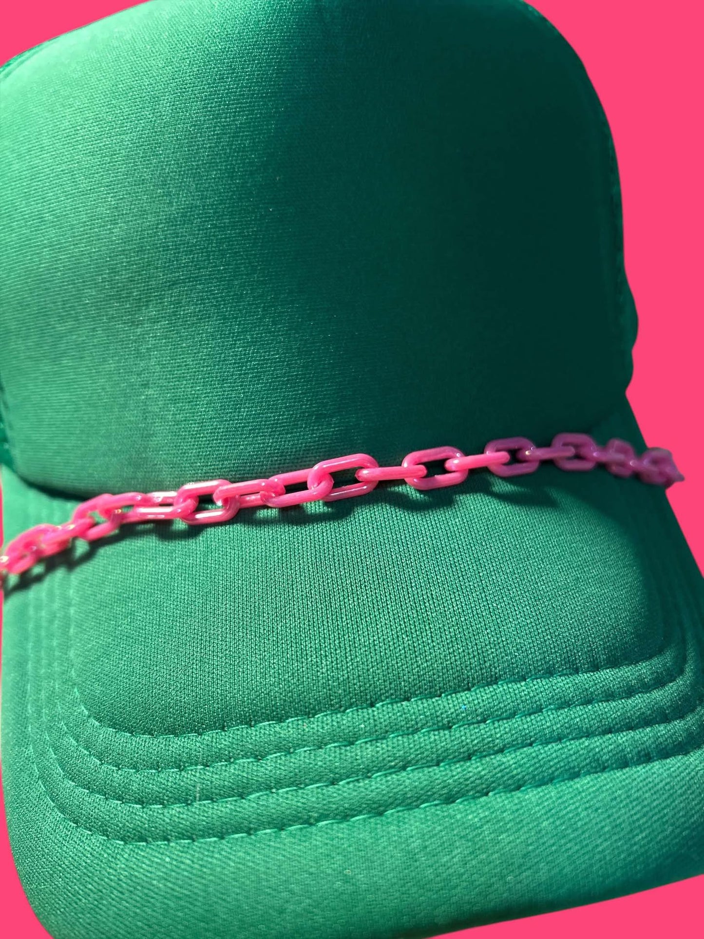 Hot Pink - Hat Chain