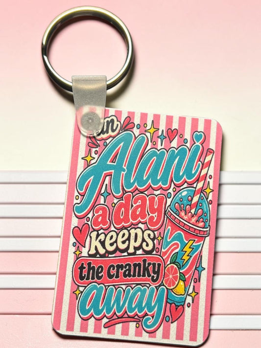 Printed Keychain - Energy Drink