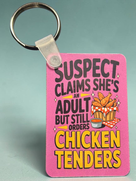 Printed Keychain - Chicken Tenders