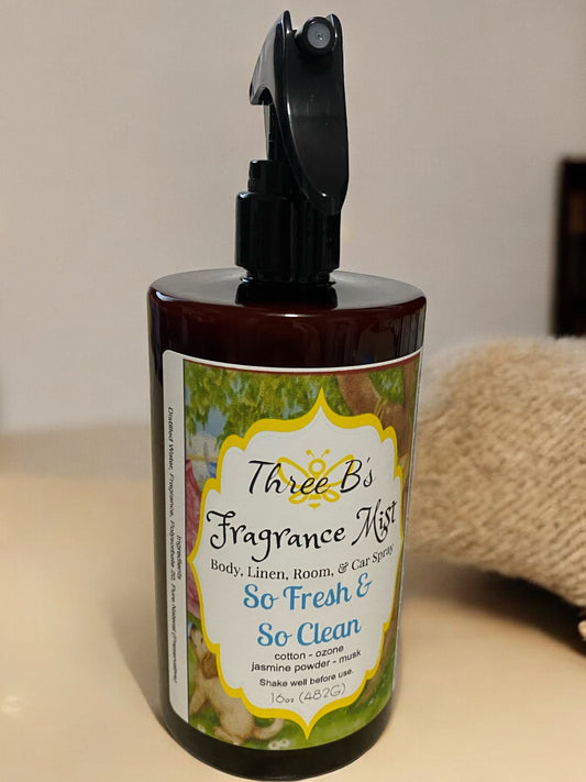 So Fresh & So Clean - 16oz Fragrance Mist