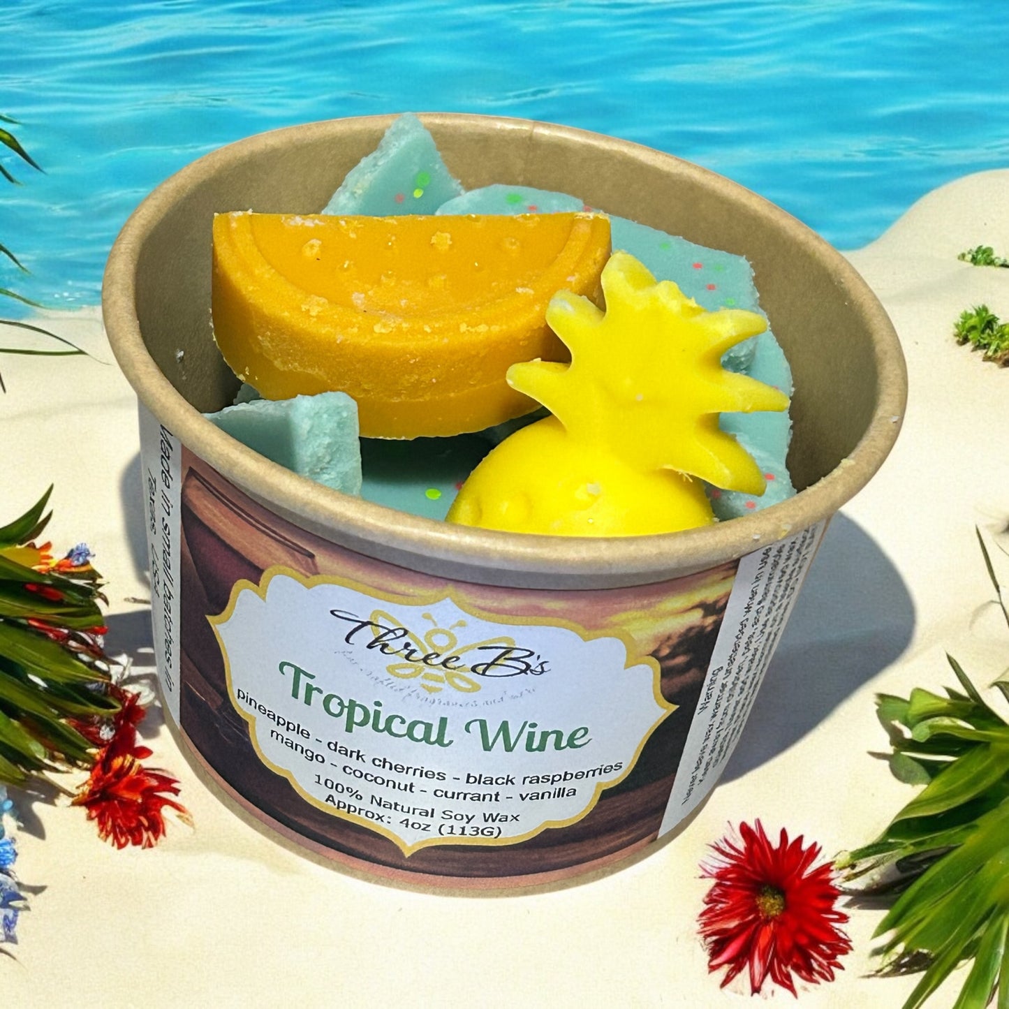 Tropical Wine - Soy Wax Melt Tub